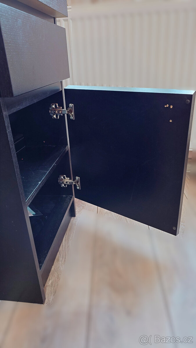 Stůl IKEA MALM - černý - 3