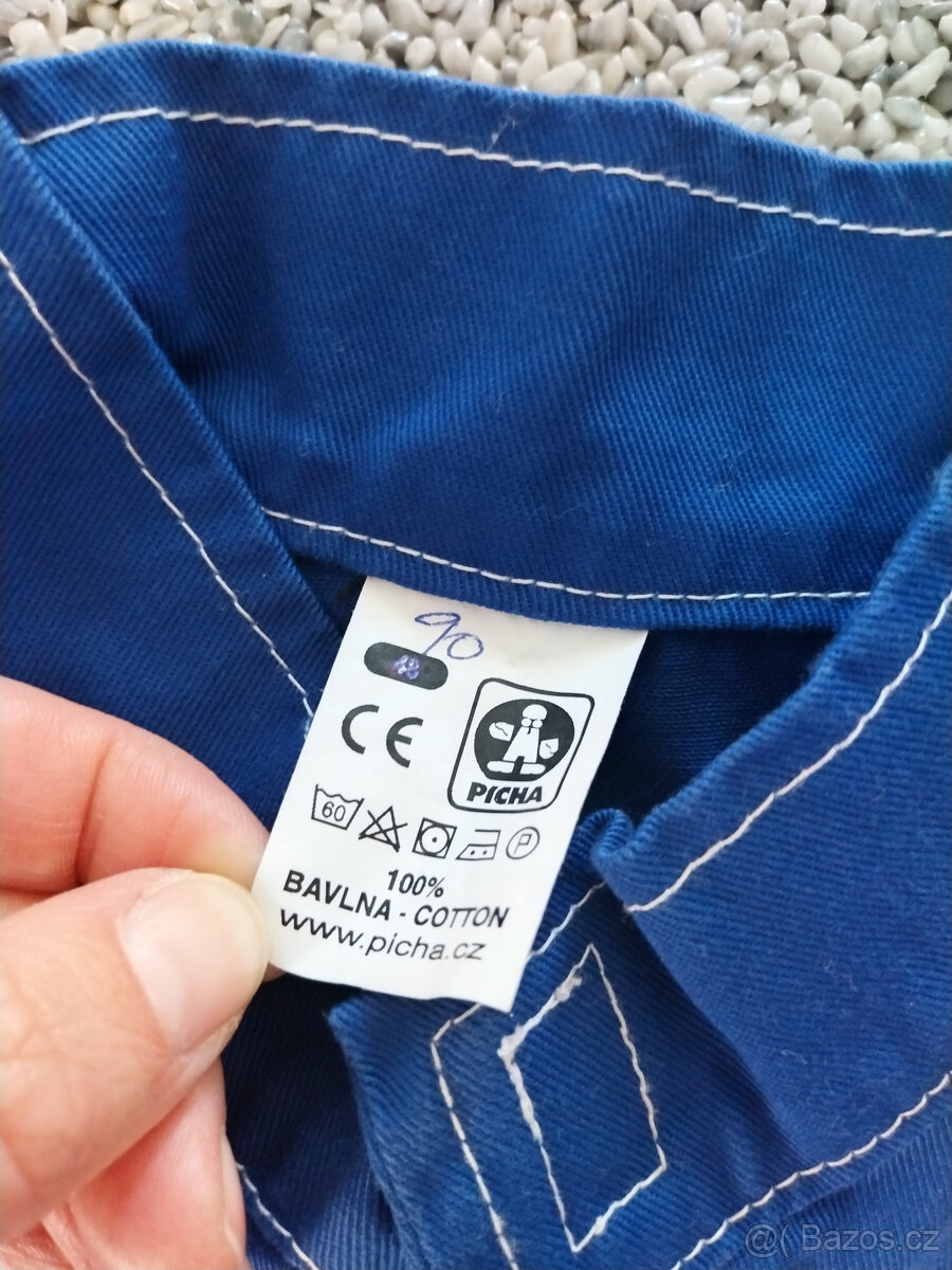 Dětská modráková kombinéza vel. 90 - 3