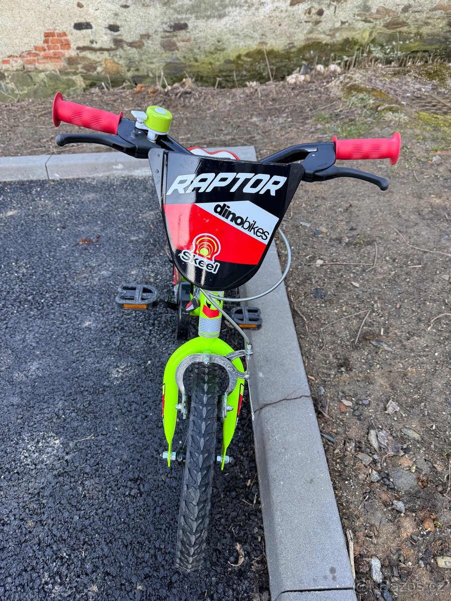 Dětské kolo Dinobikes 14 s helmou - 3