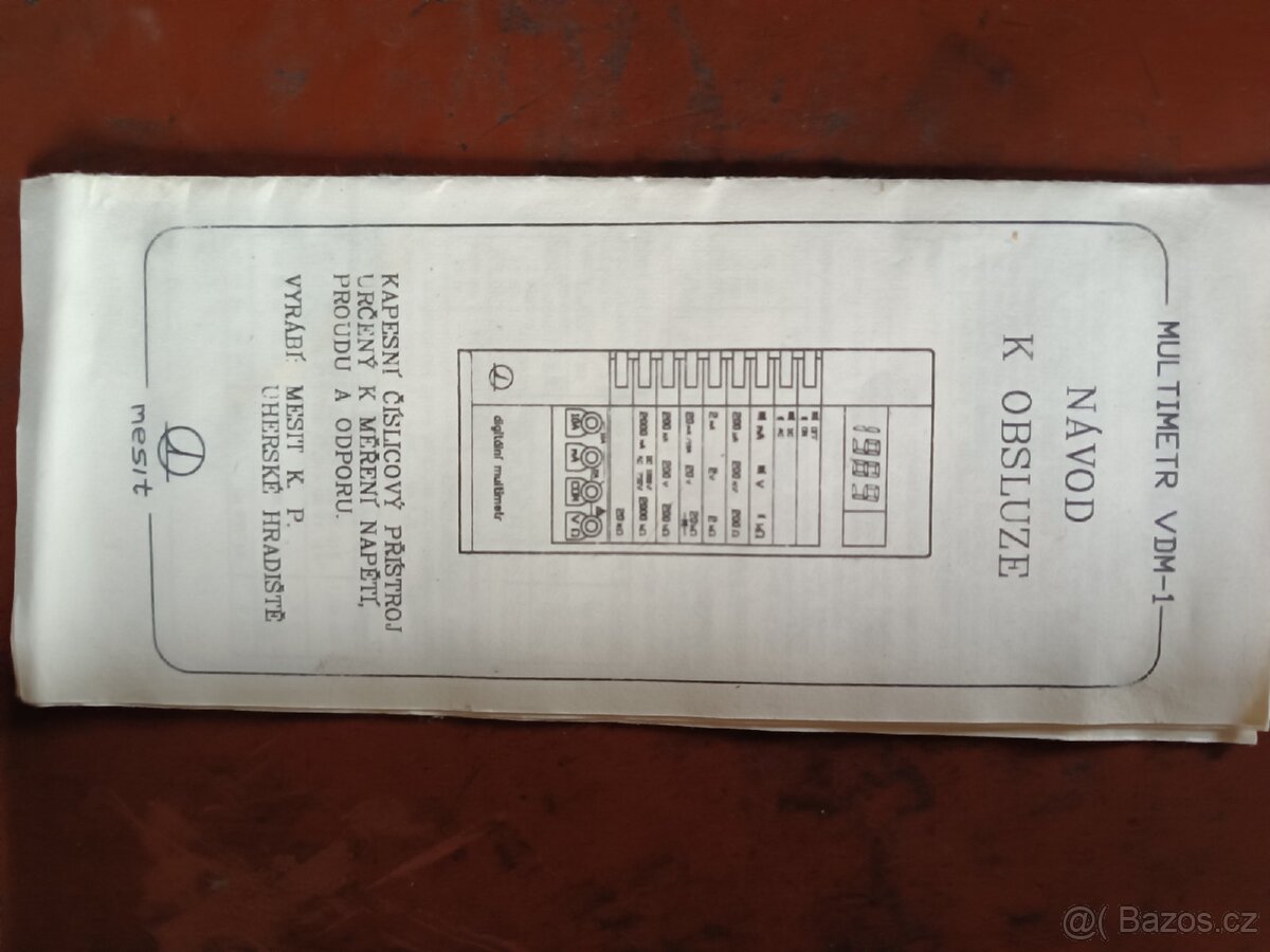 Retro multimetr. - 3