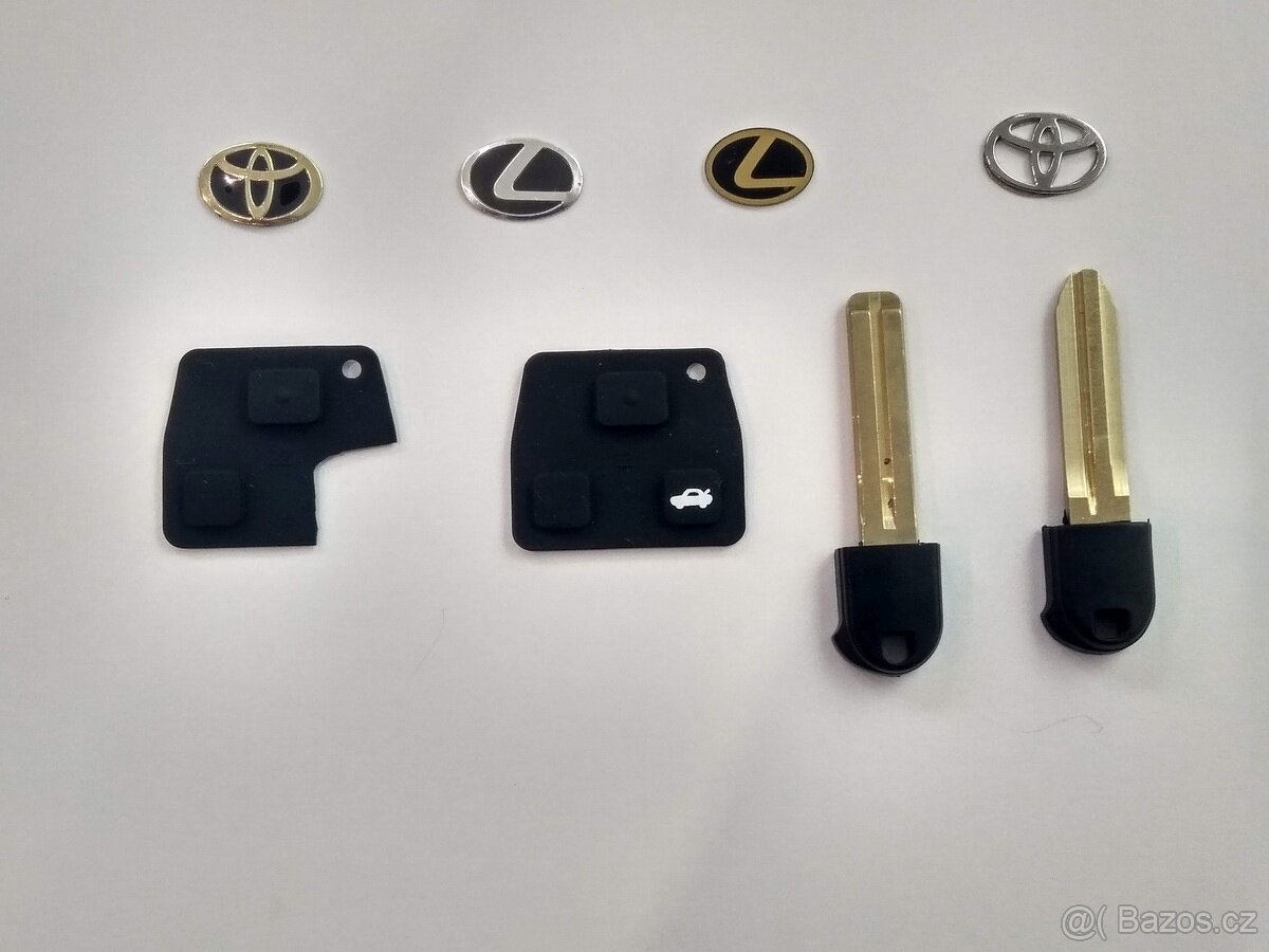 Lexus Toyota Autoklíč obal klíče spínače tlačítka - 3