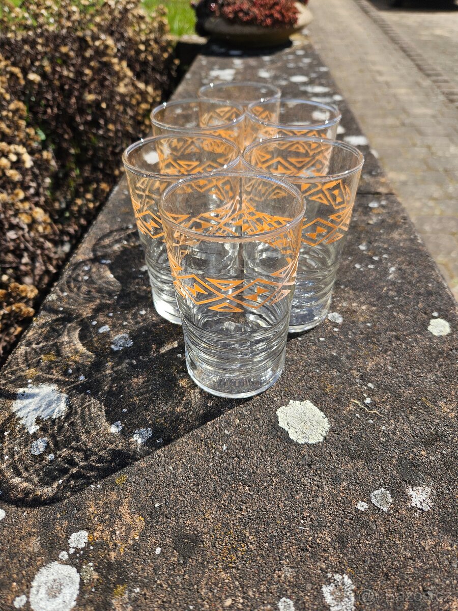 Retro skleničky - 3
