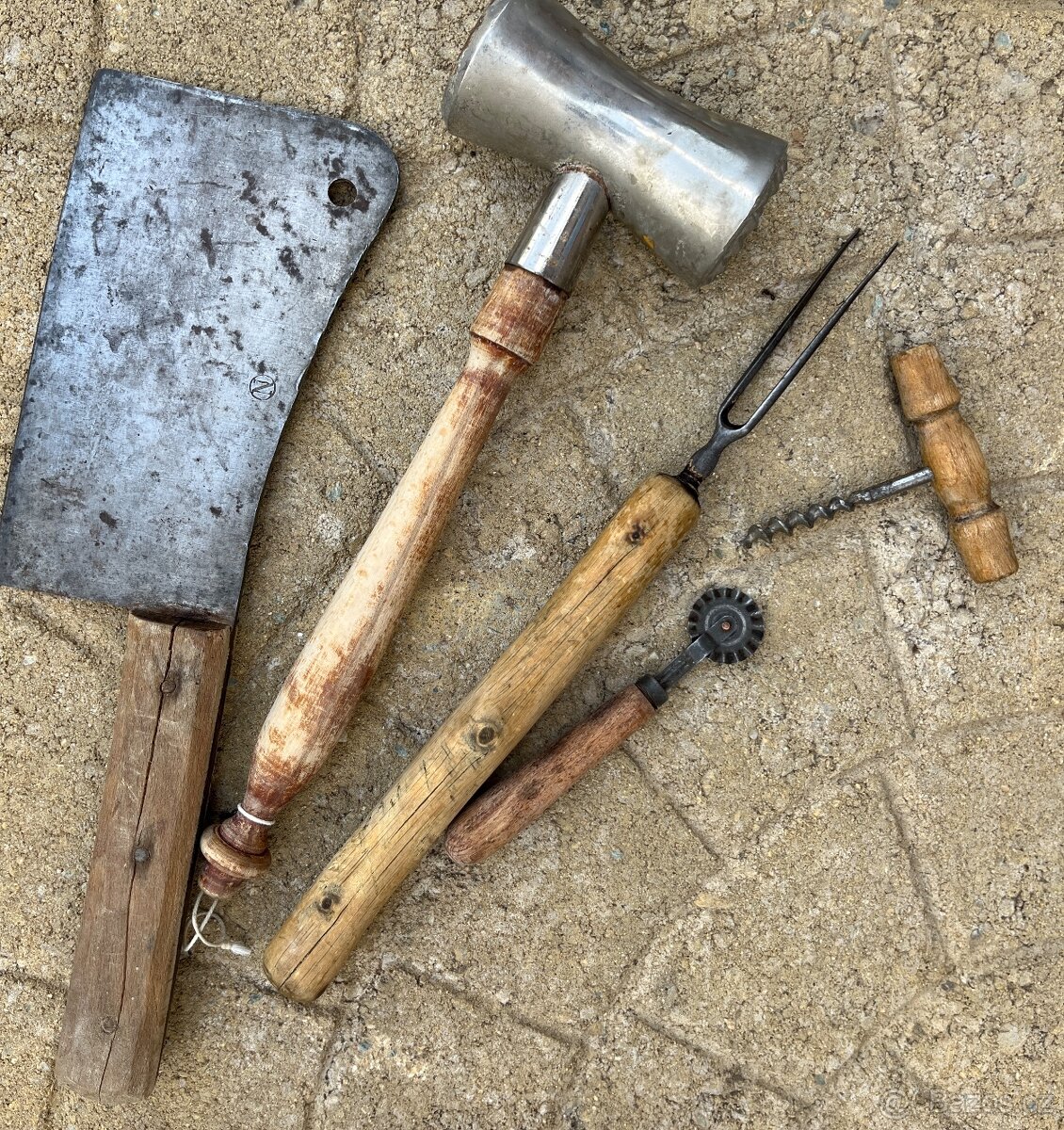 Starožitná kuchyňská sada - 3