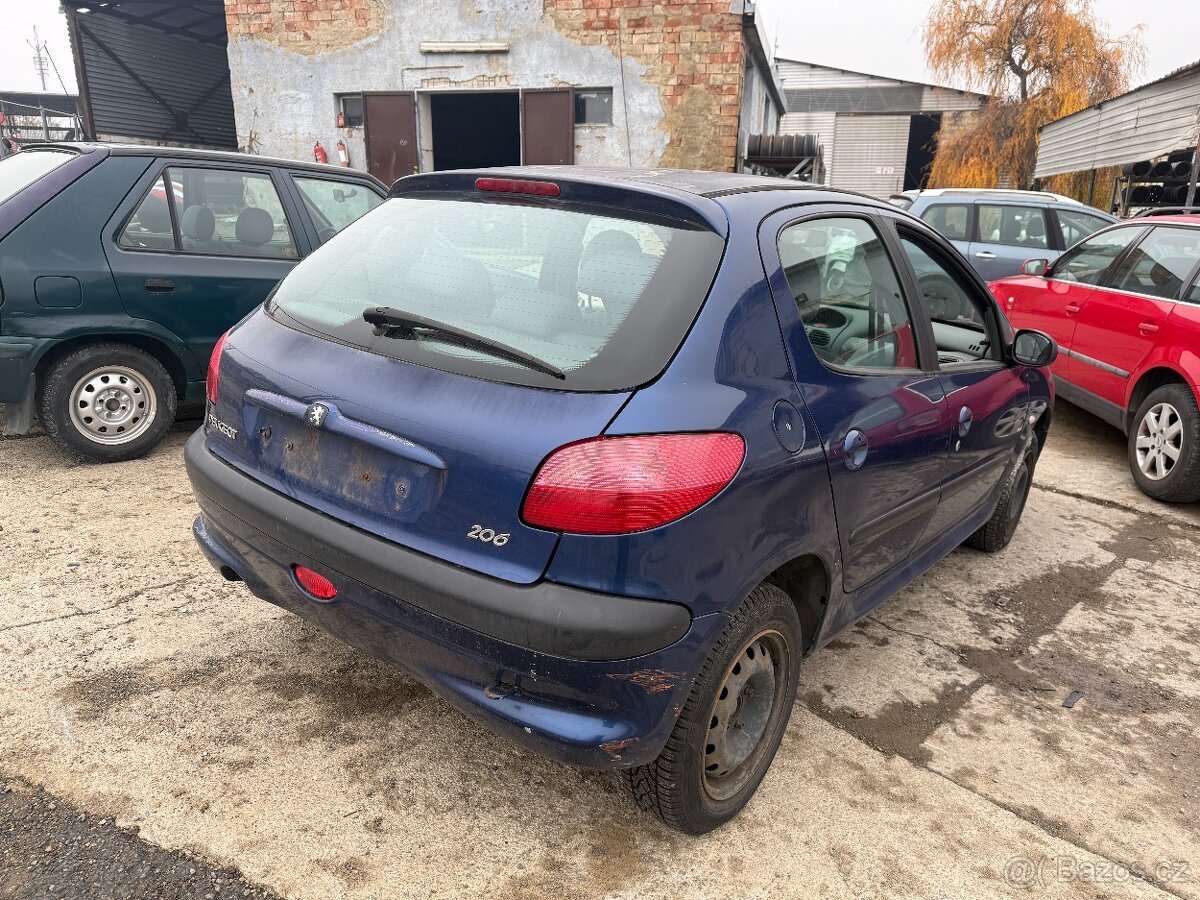 Náhradní díly - Peugeot 206 1.1i 44kW r.v. 2003 - 3