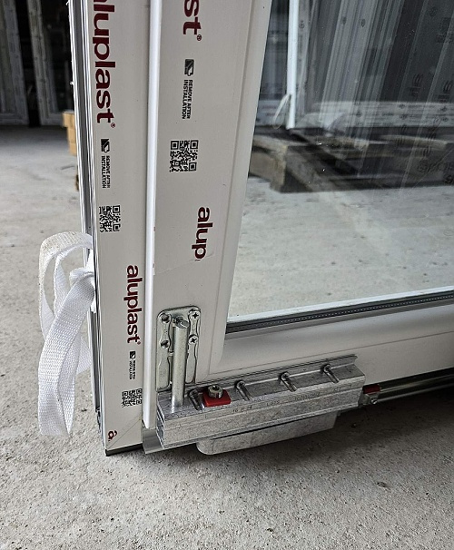 Posuvné balkonové dveře 180 x 200 bílá/antracit - 3