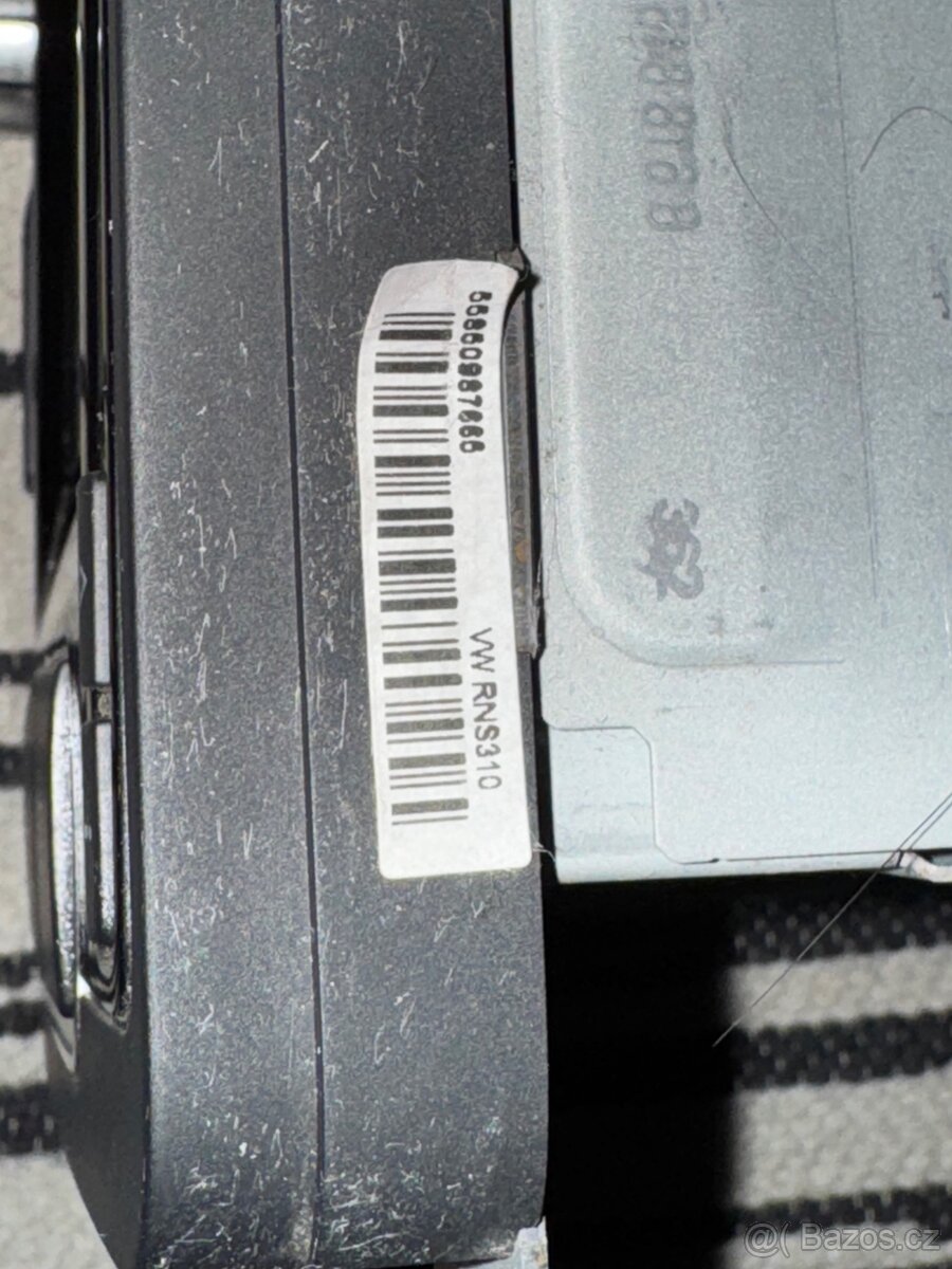 Autorádio Volkswagen RNS 310 s navigaci - 3