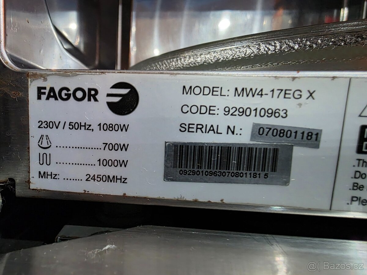 Mikrovlnná trouba Fagor - 3