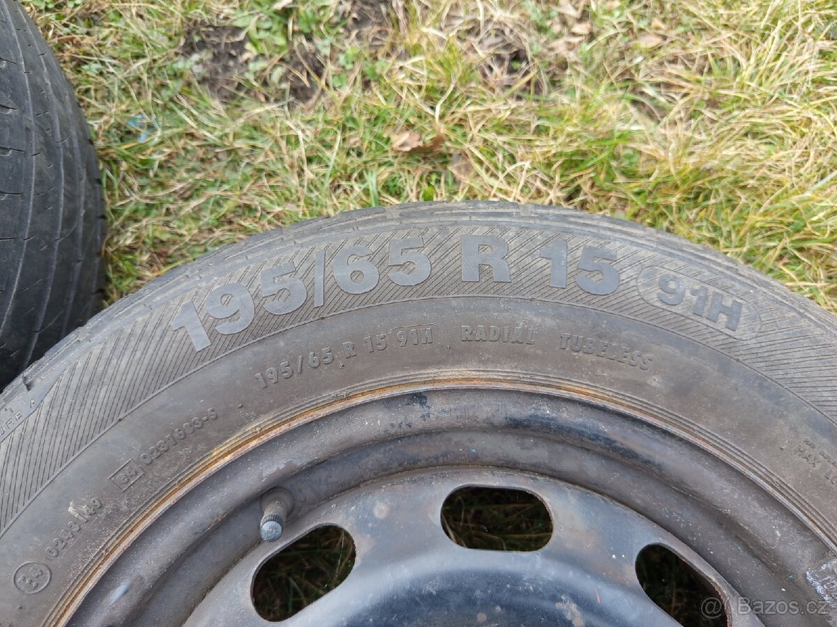 Plechové disky 5x100 r 15 - 3