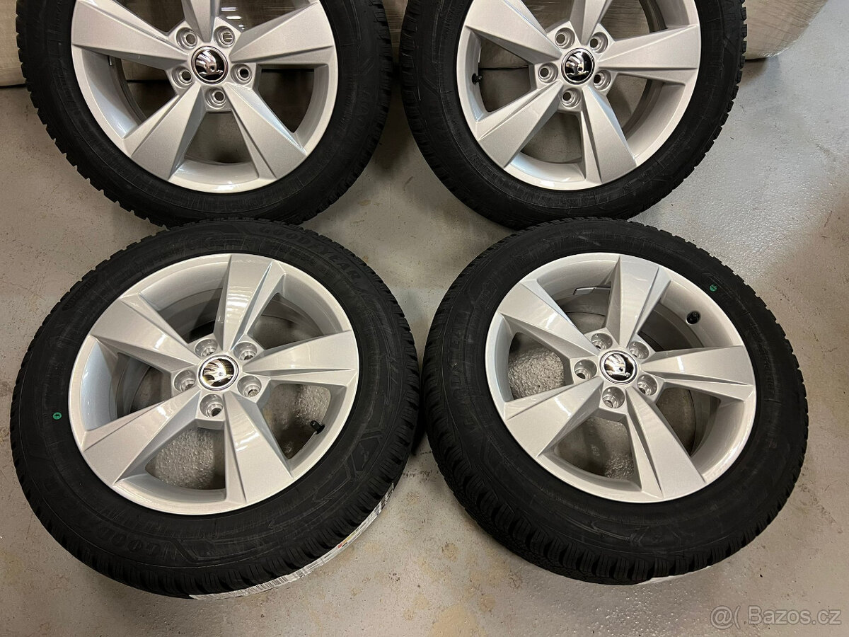 185/60R15 NOVÁ zimní pneu škoda rapid fabia III 6x15 5x100 - 3