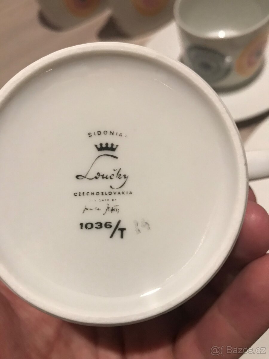 Servis Sidonia Jaroslav Ježek Loučky 1966 Brusel - 3