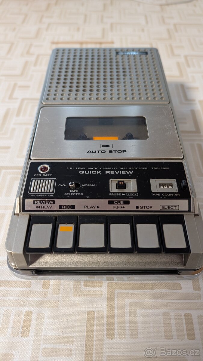 Kazetový magnetofon Hitachi TRQ-295R - 3