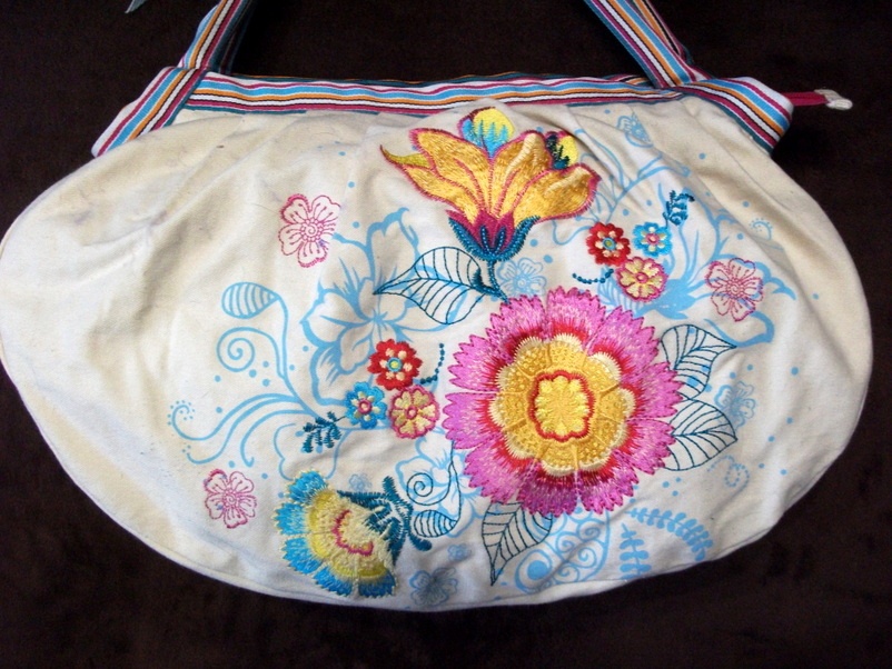 Krásná KABELKA taška látková - 3