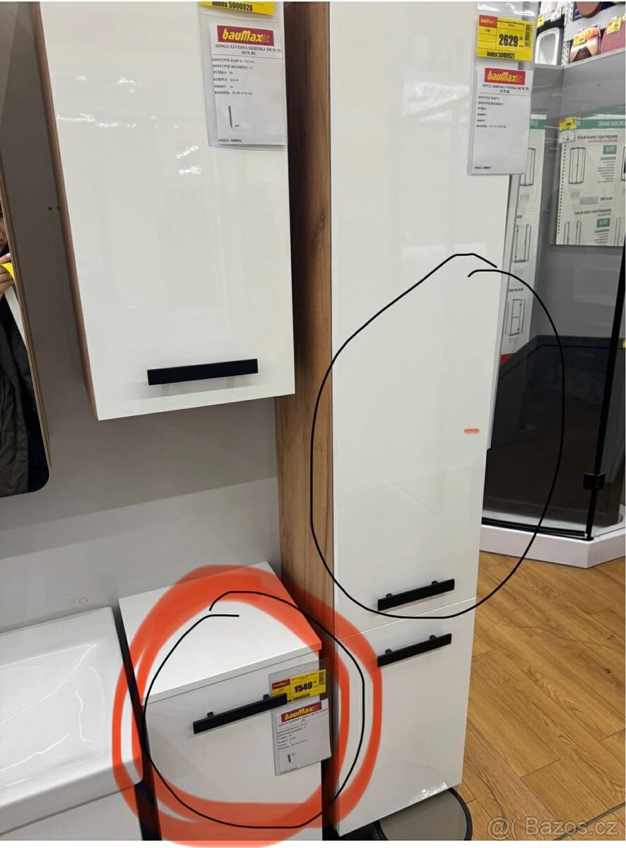 Koupelnová skříňka SONGA - 3