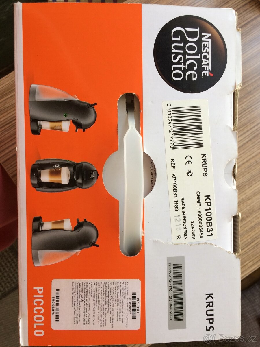 Kávovar-Espresso Krups KP100B NESCAFÉ Dolce Gusto +KAPSLE - 3