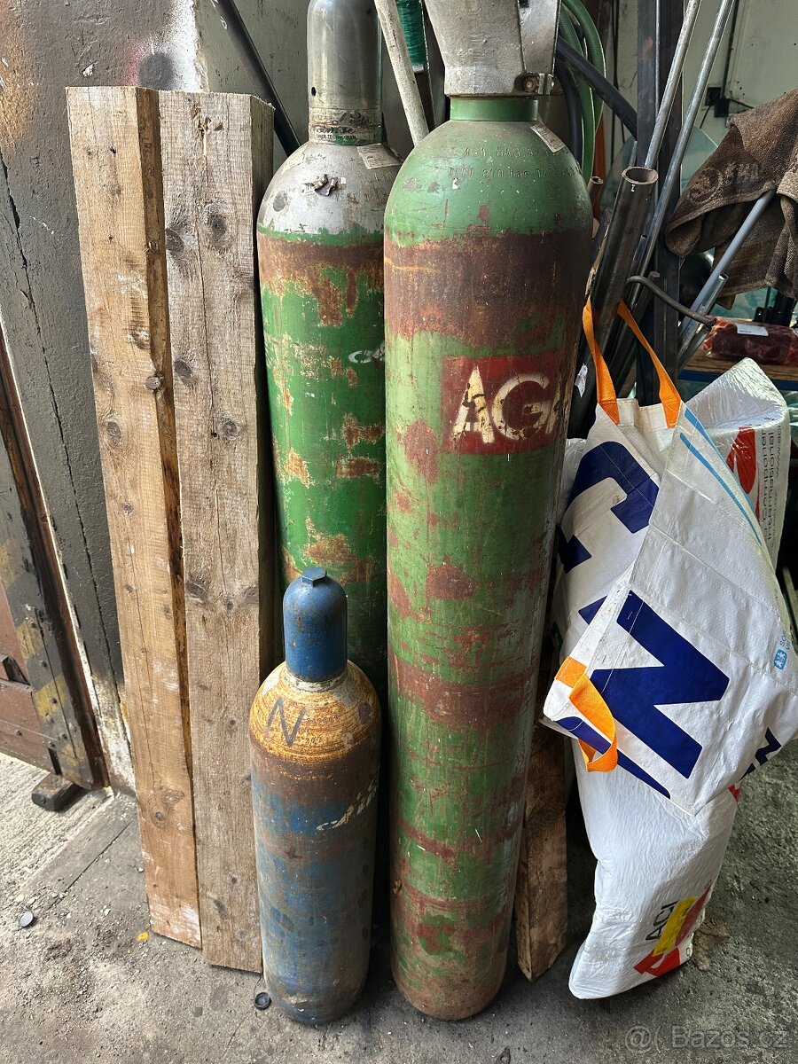 Tlakové láhve dusík - 3