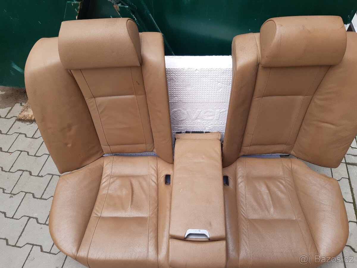 kožené zadní sedačky bmw e65 - 3