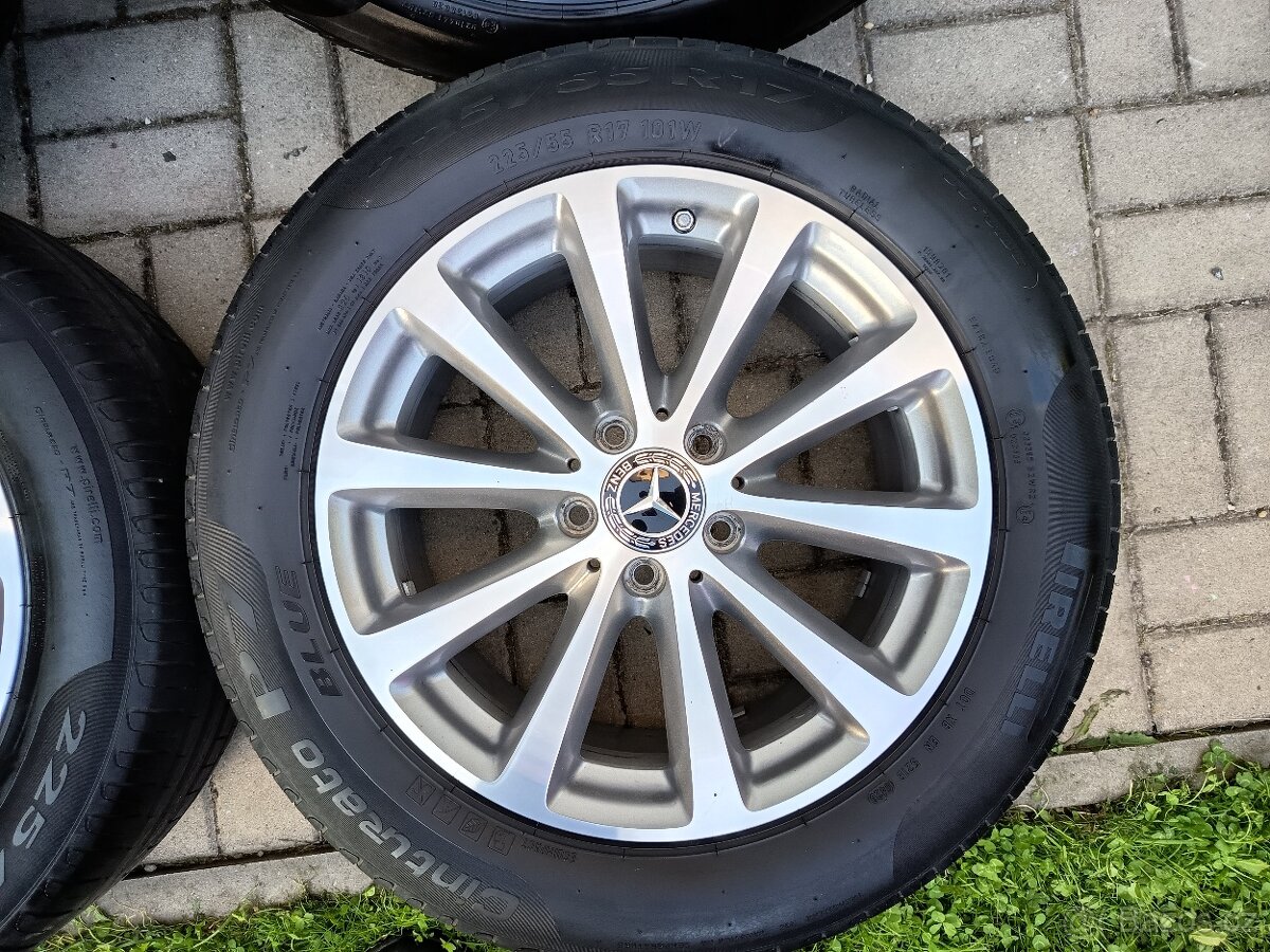 Originální sada kol Mercedes Benz 5x112R17 - 3