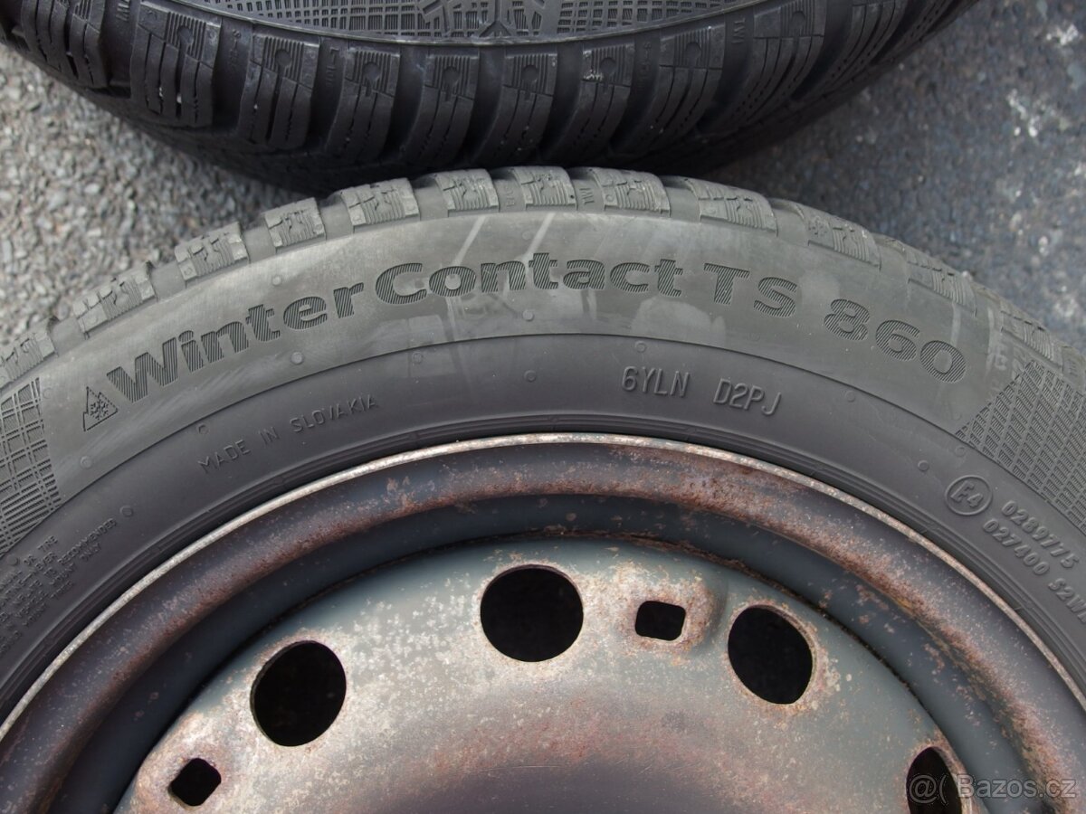 Sada zimních kol Škoda Fabia/Roomster 195/55 R15 - 3