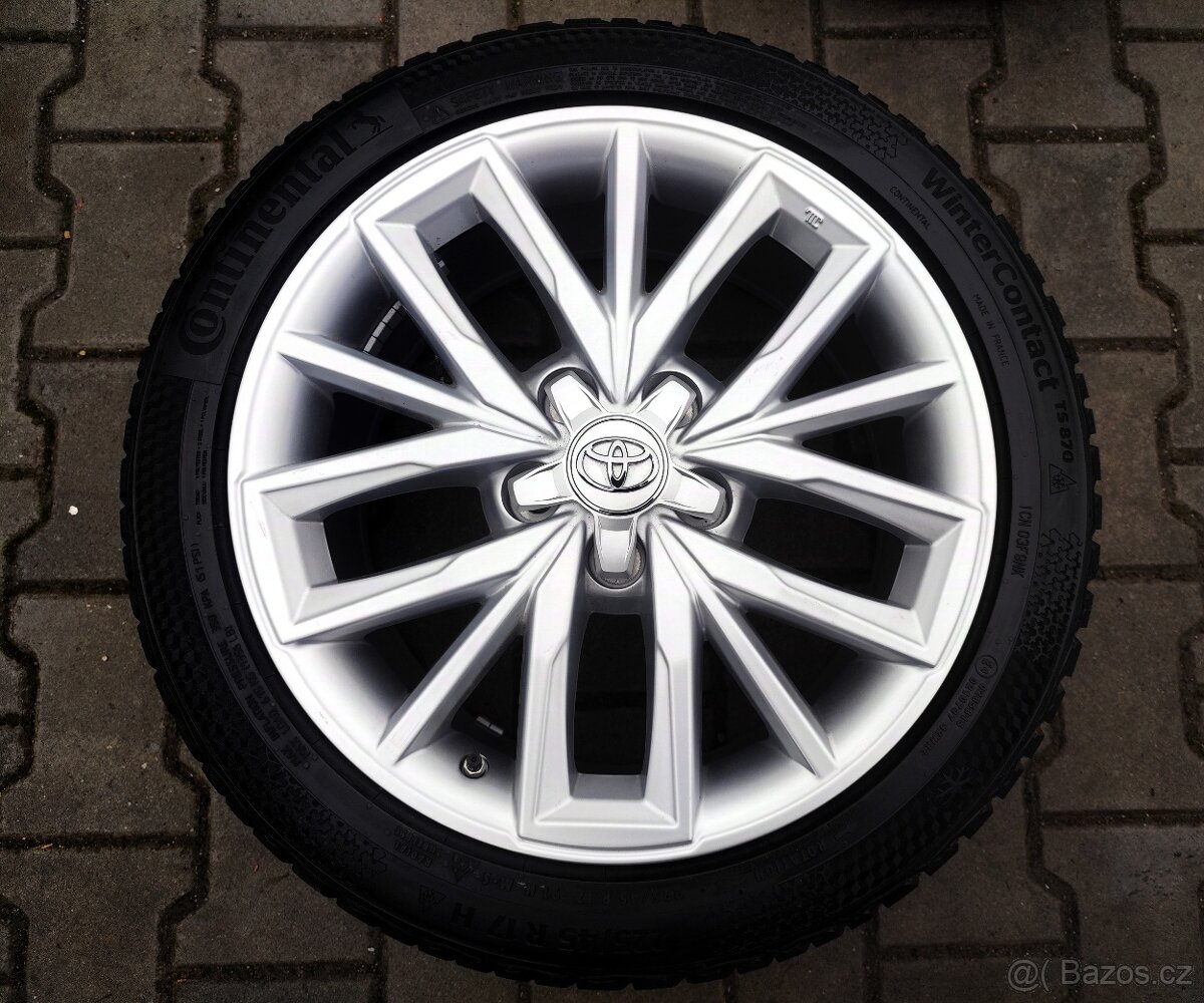 Alu kola originál Toyota Corolla 5x114,3 R17 NOVÁ SADA - 3