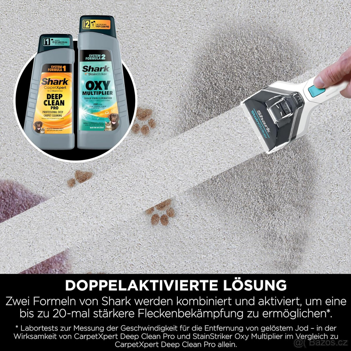 Čistič skvrn Shark StainStriker - 3