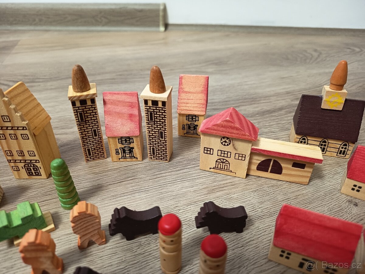 Dřevěná vesnice stavebnice - 3