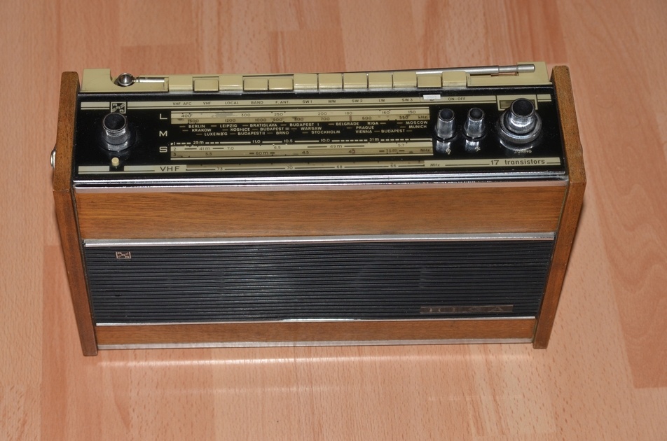 Rozhlasový přijímač Riga 103, funkční - 3