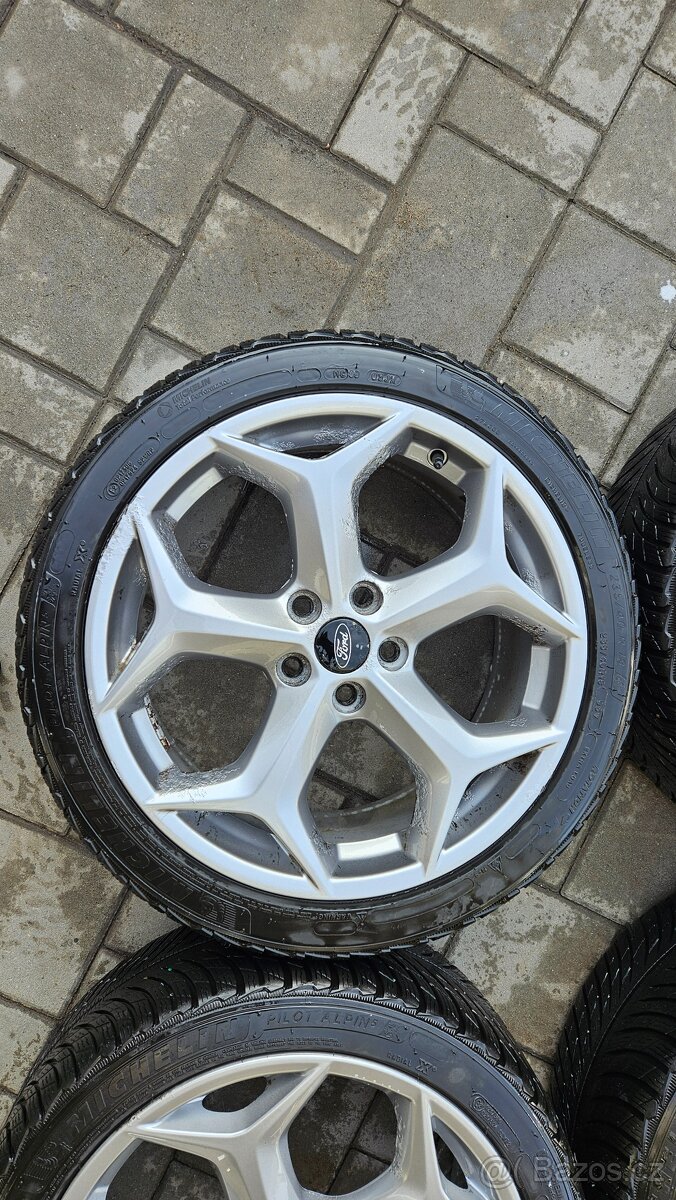 193. sada zimní alu kola 235/40 r18 5x108 Ford Focus ST - 3