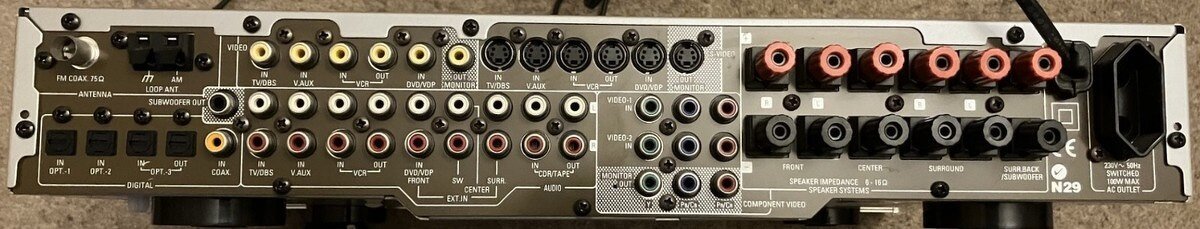 AV Receiver Denon AVR 770SD, 6.1, 6 x 120 - 3