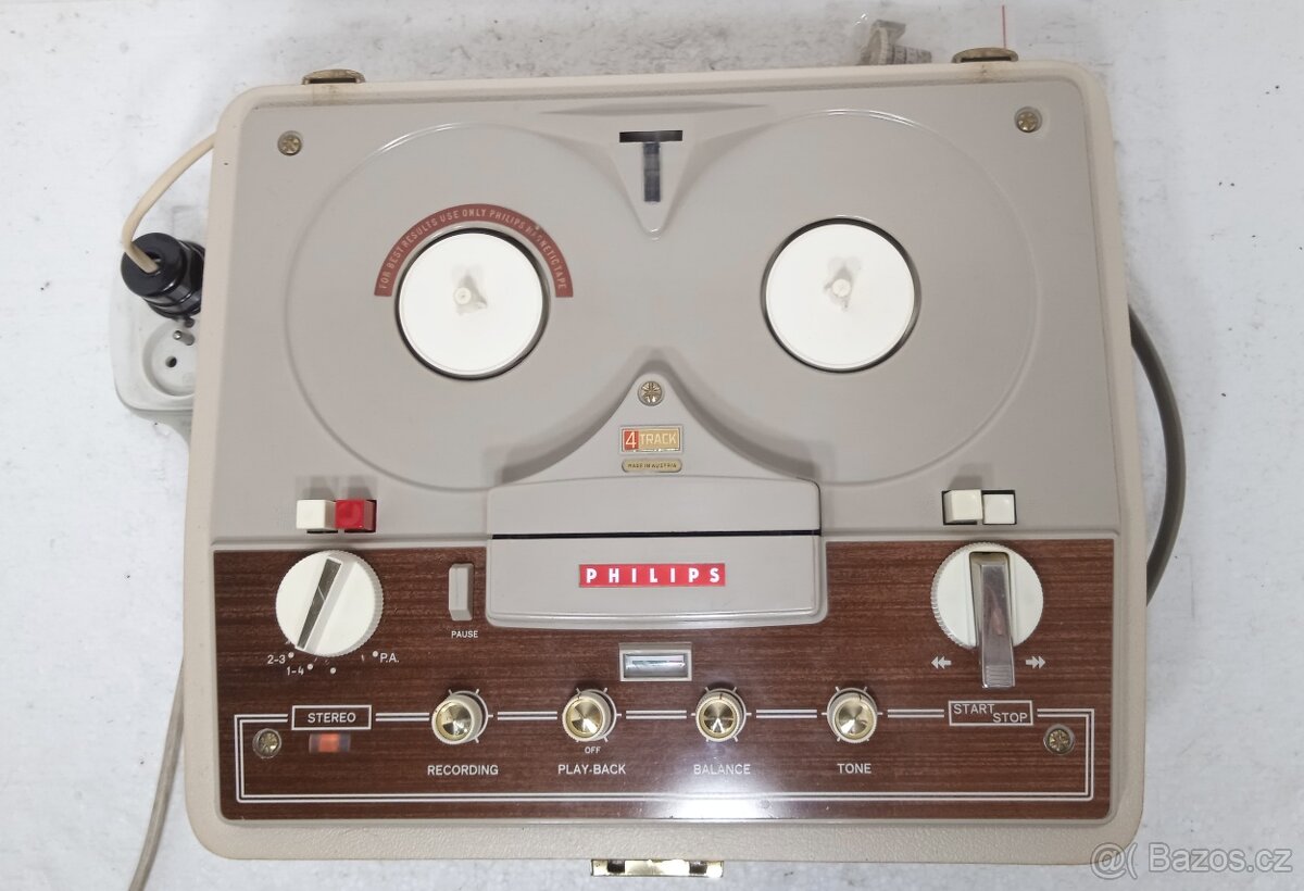 Philips 1607/00 Kotoučový retro magnetofon - 3