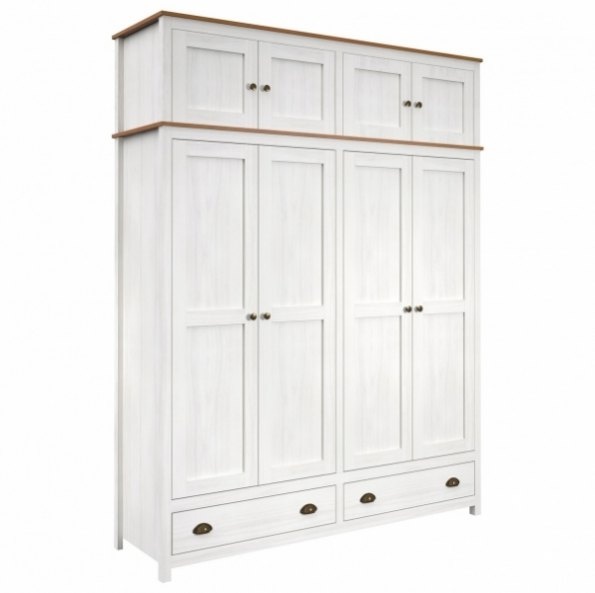 Dřevěná skříň 4dveřová TOPAZIO - 3