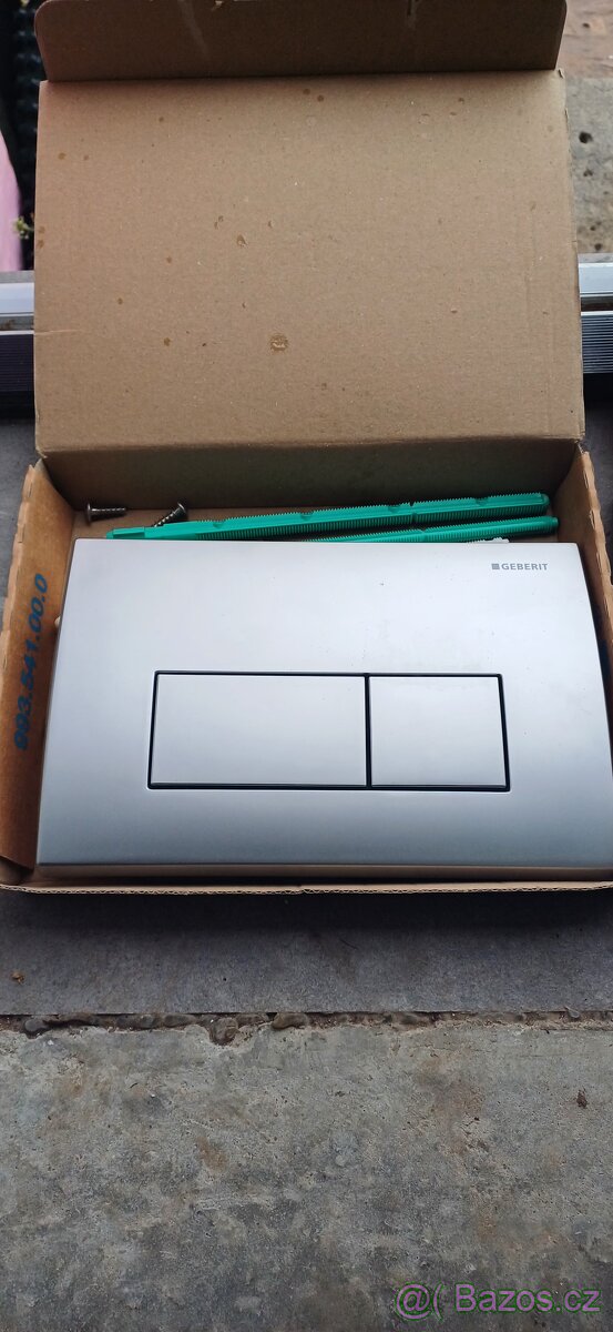 Ovládací tlačítko Geberit Kappa50 zinek chrom mat 115.260.46 - 3