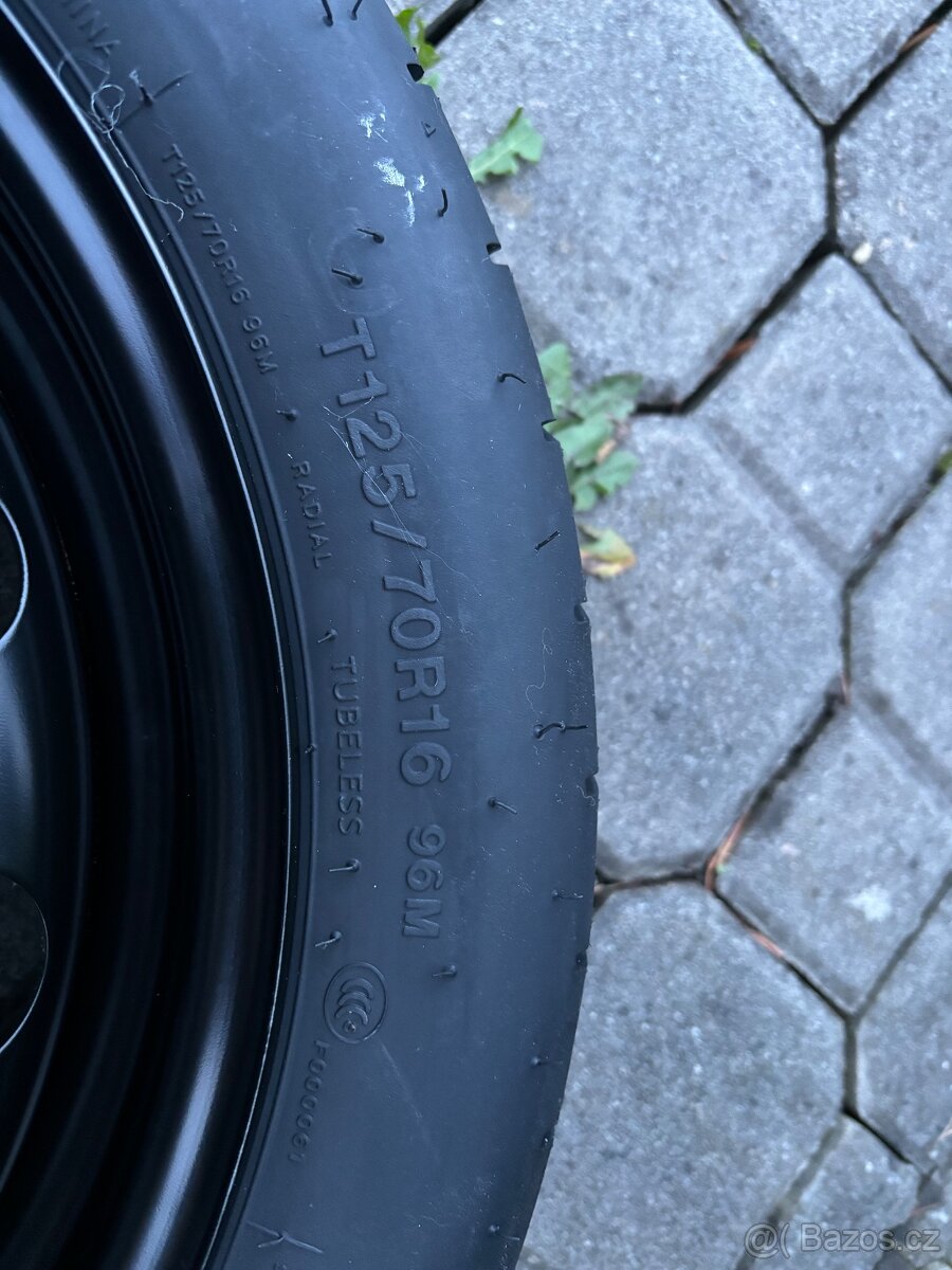 Dojezdové kolo 5x112 R16 - 3