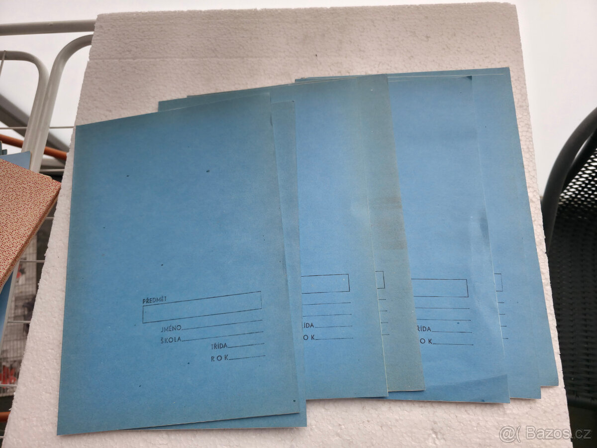 Školní sešity - 3