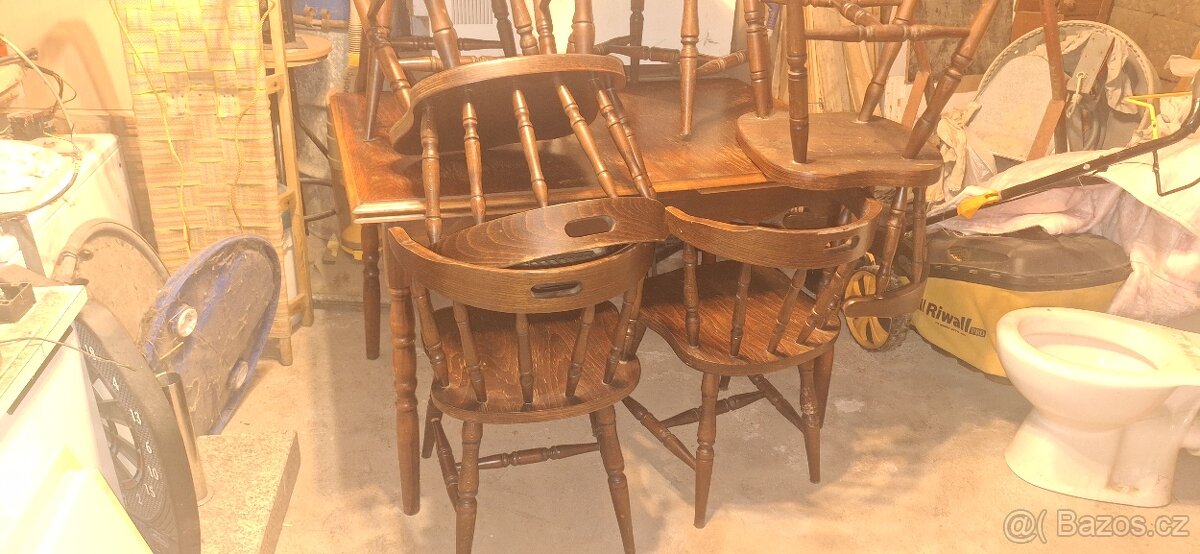 Jidelni set Nevada - masiv - 3