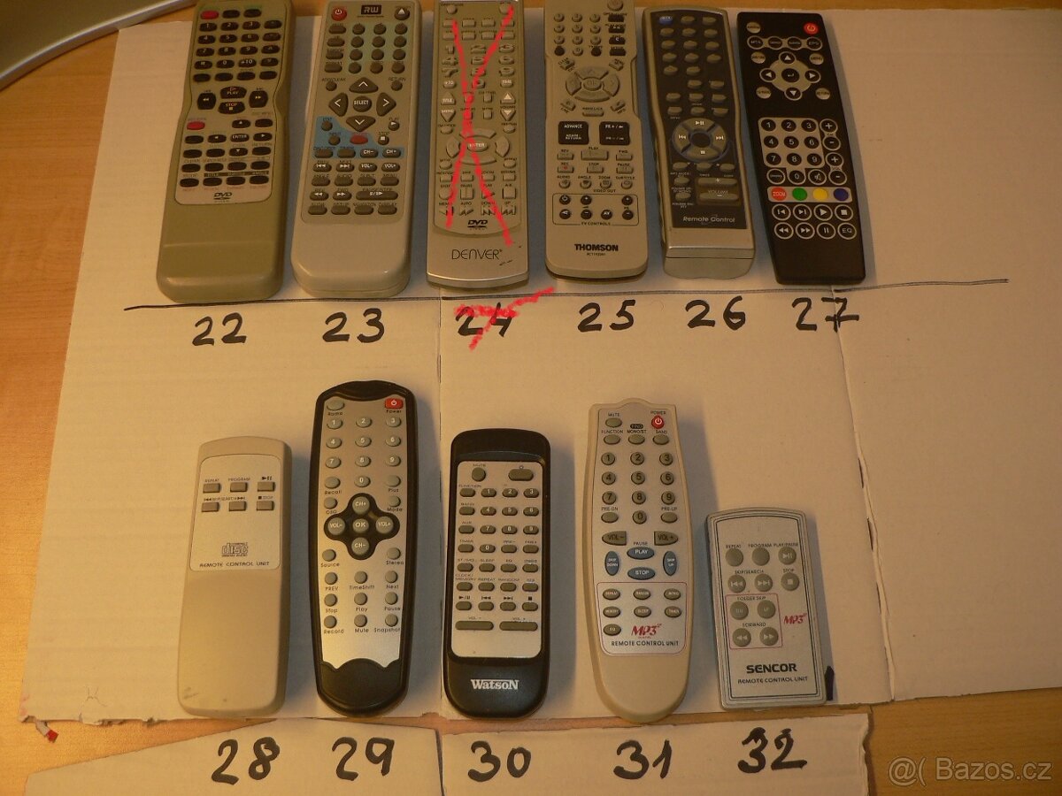Dálkové ovladače - 3