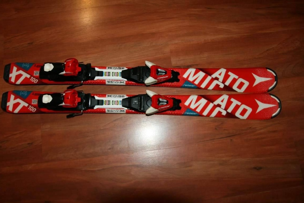 lyže Atomic redster 100 cm , XT , lyžaky - 3