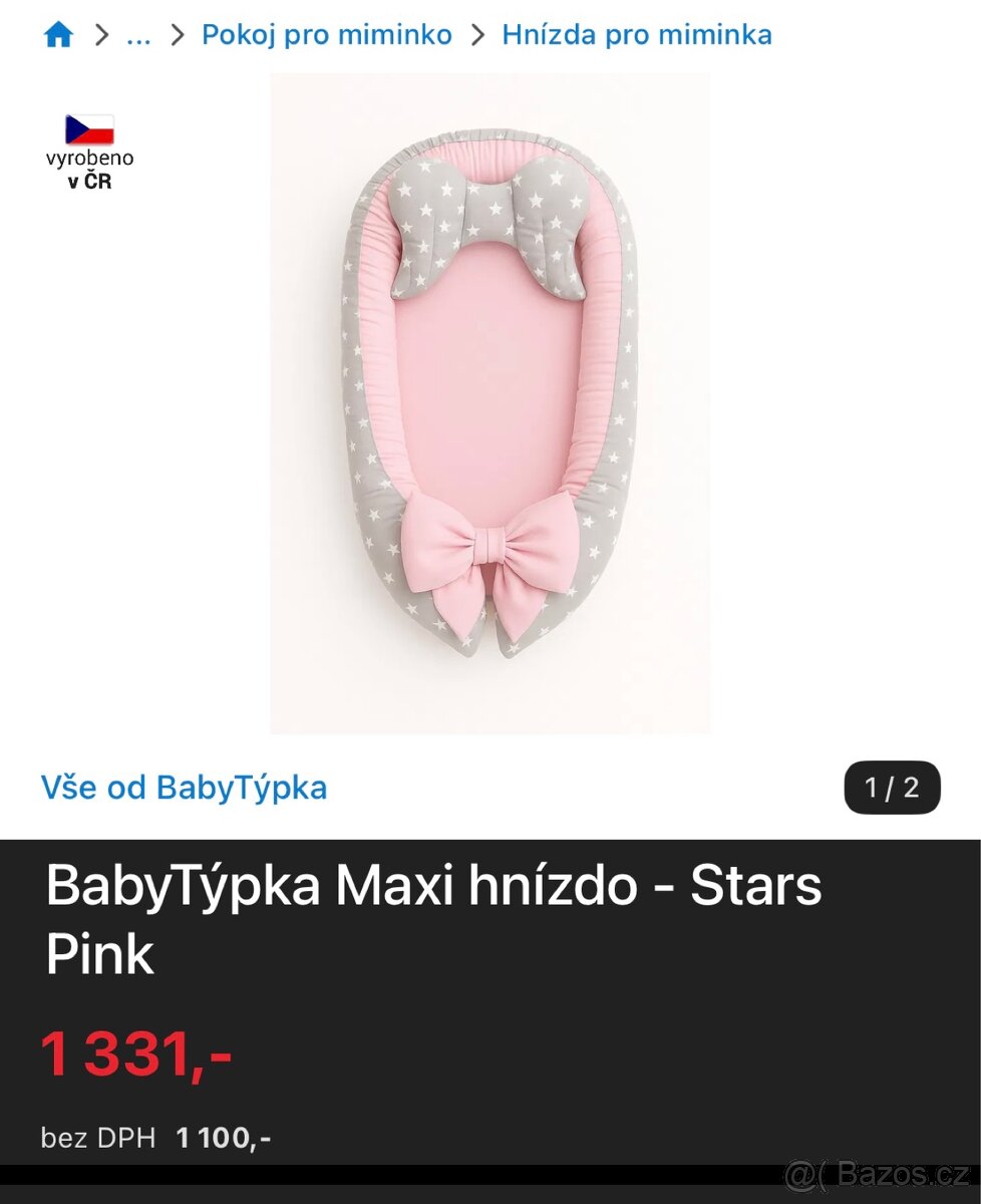 Hnízdečko do postýlky - 3