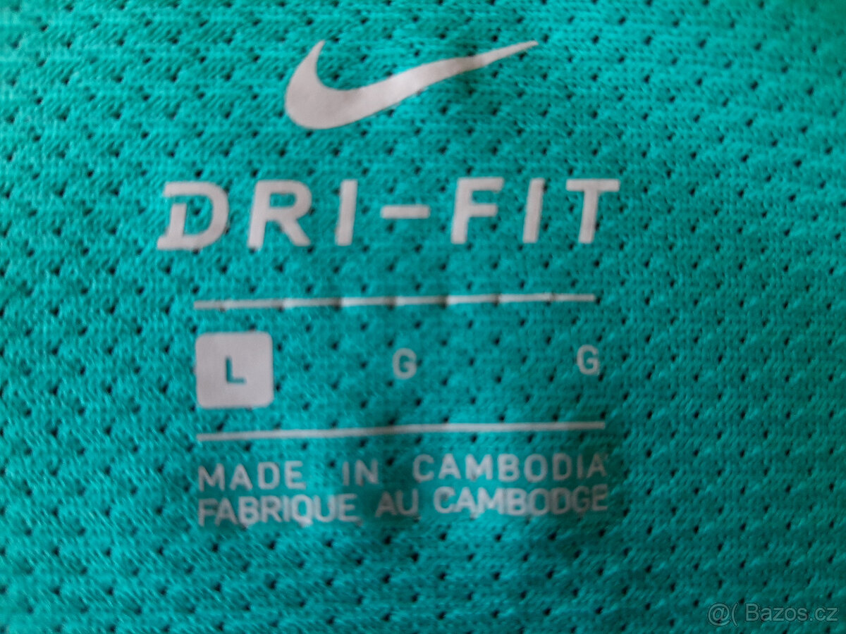 Dámské tričko Nike - zelené - 3