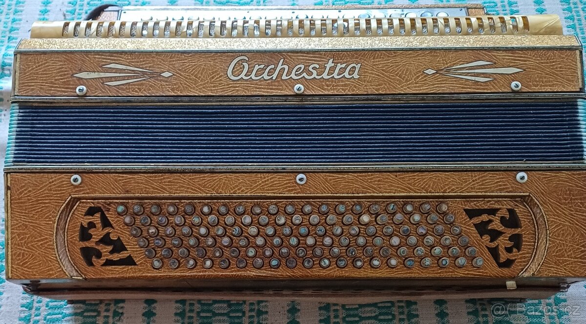 Akordeon, historická harmonika Orchestra - 3