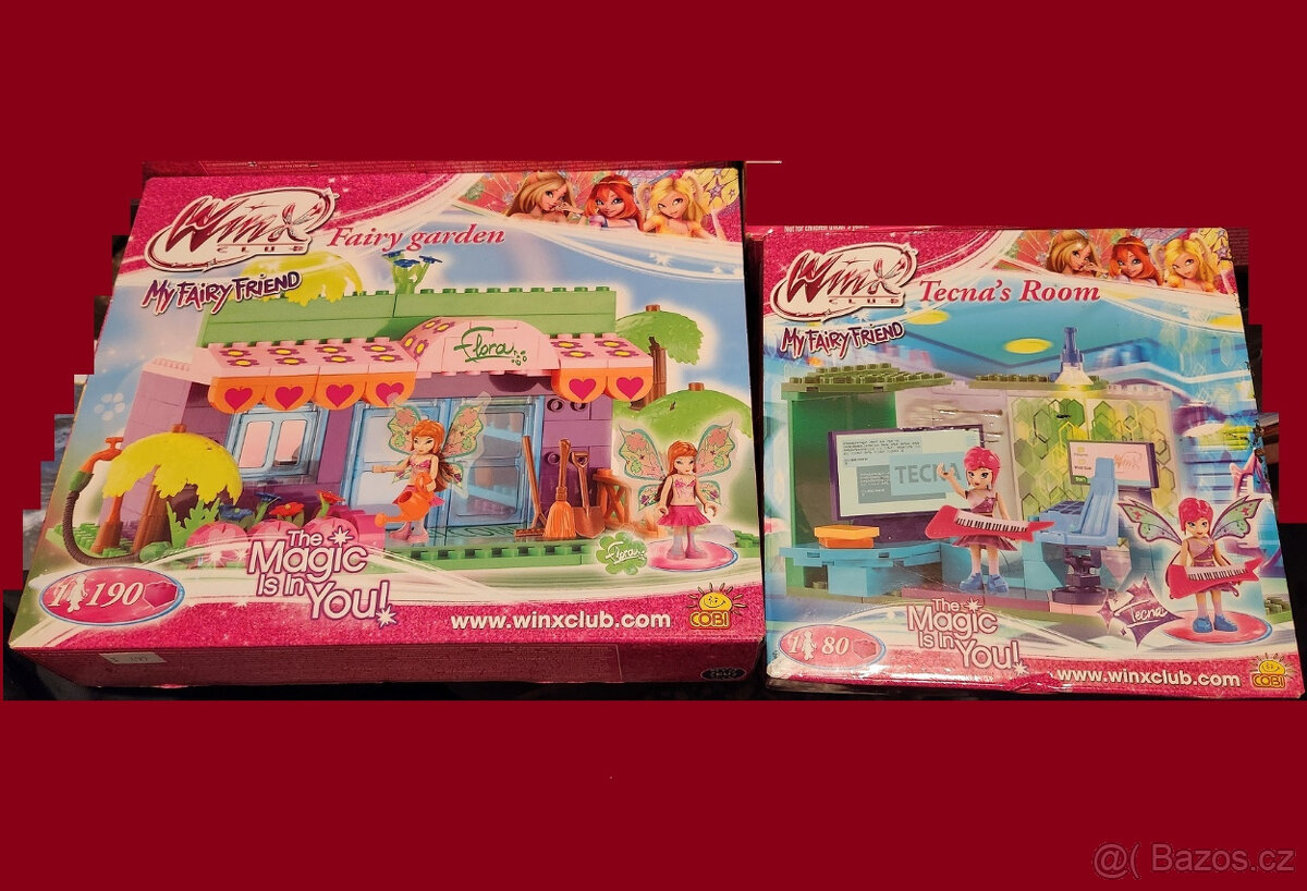 Winx stavebnice a puzzle - 3