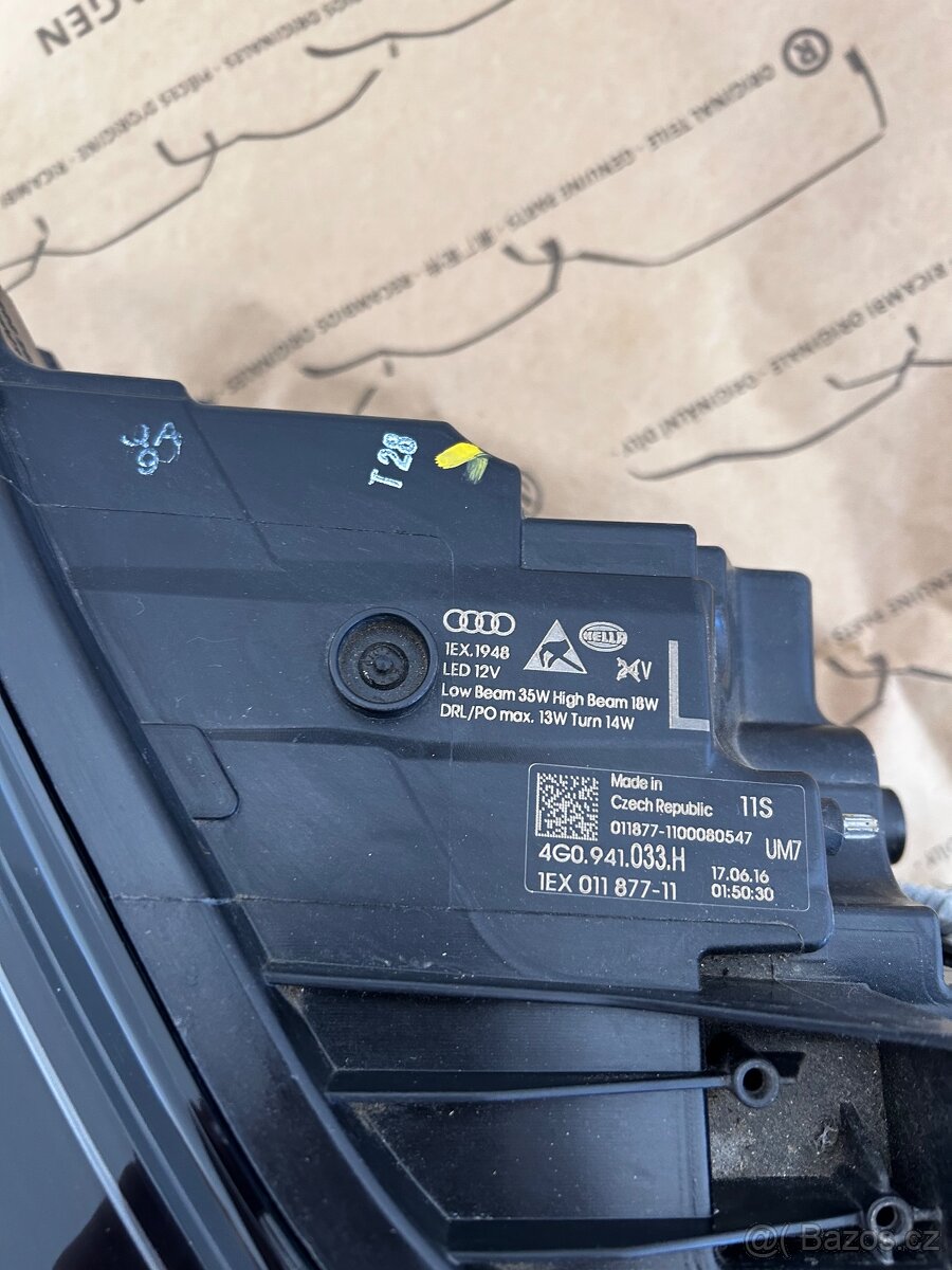 Světlo full led A6 C7 facelift 4G0941033H 4G0941034H - 3