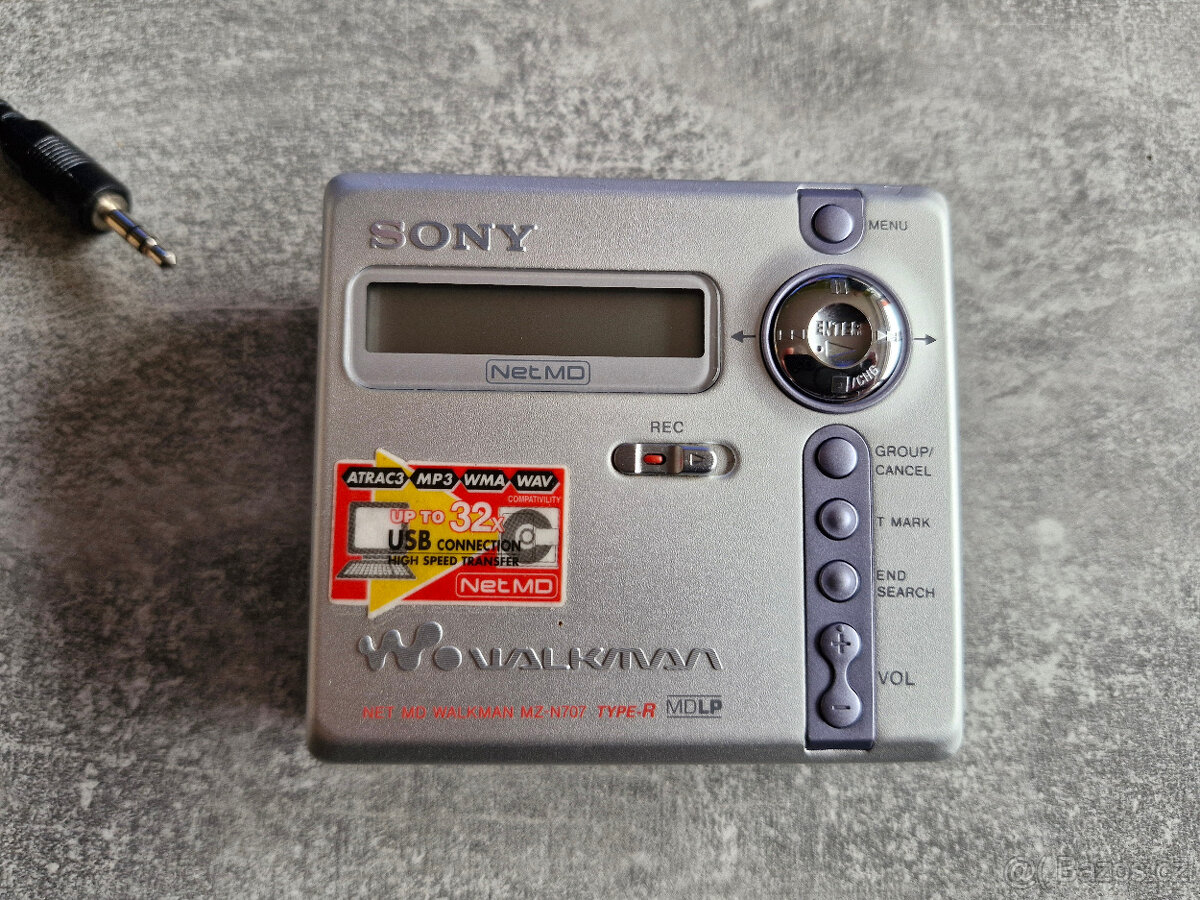 Prodáno MINIDISC recorder SONY MZ-N707 - 3