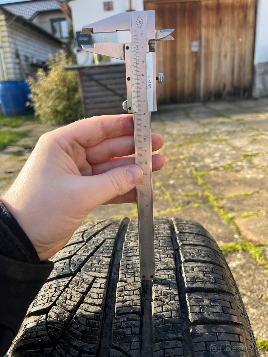 ZIMNÍ PNEU 225/45 R18 rf + ORIGINÁL DISKY BMW F30 - 3