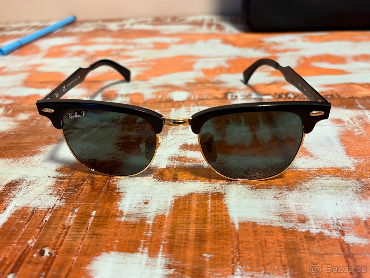 Ray-Ban Clubmaster kovové - 3