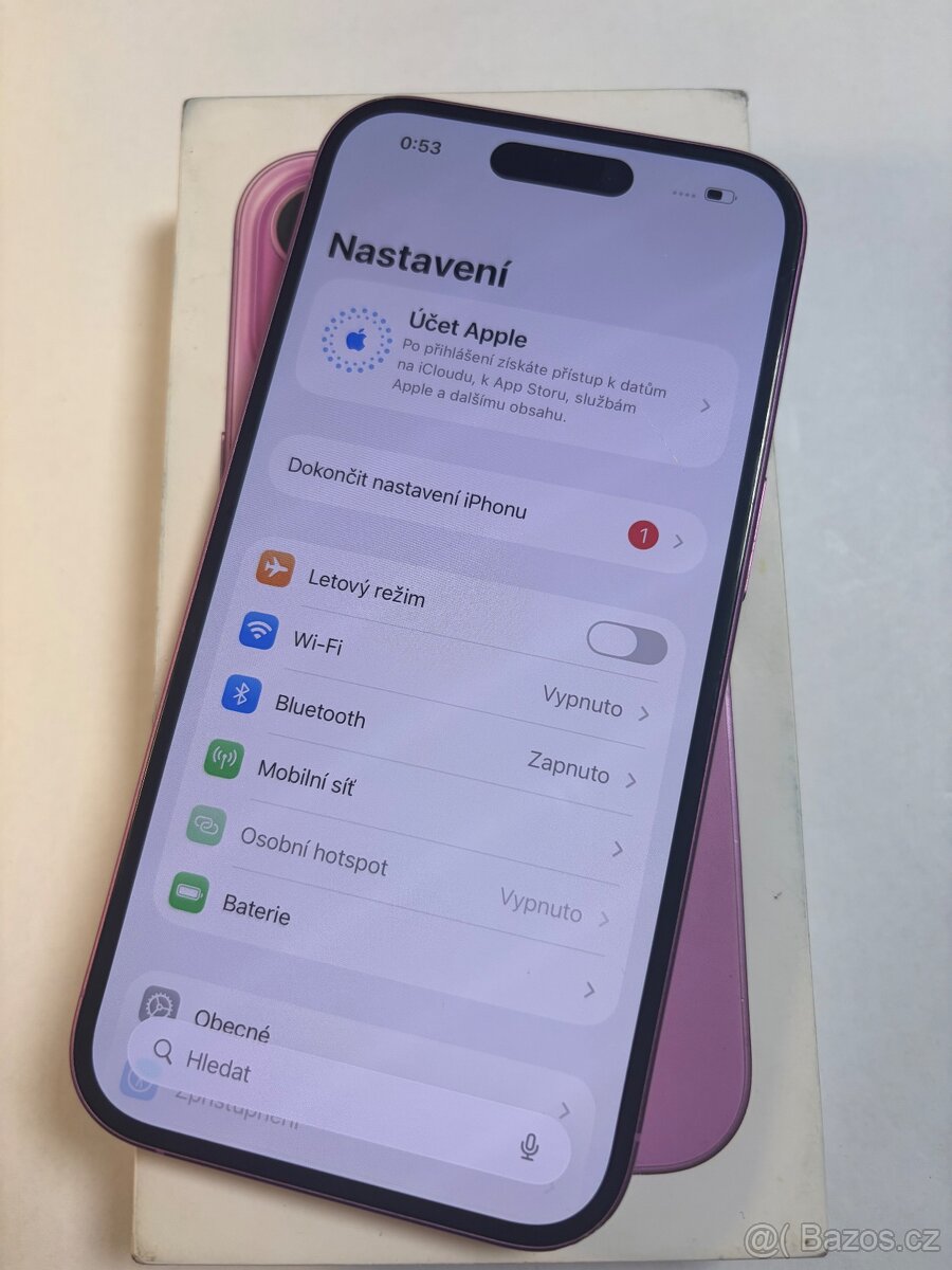 Apple iPhone 16 128gb Pink kondice baterie 100% Zaruka do 01 - 3