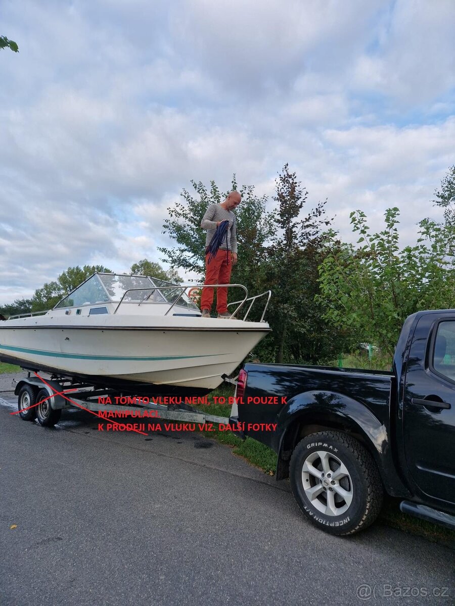 Kajutová loď + vlek - 3