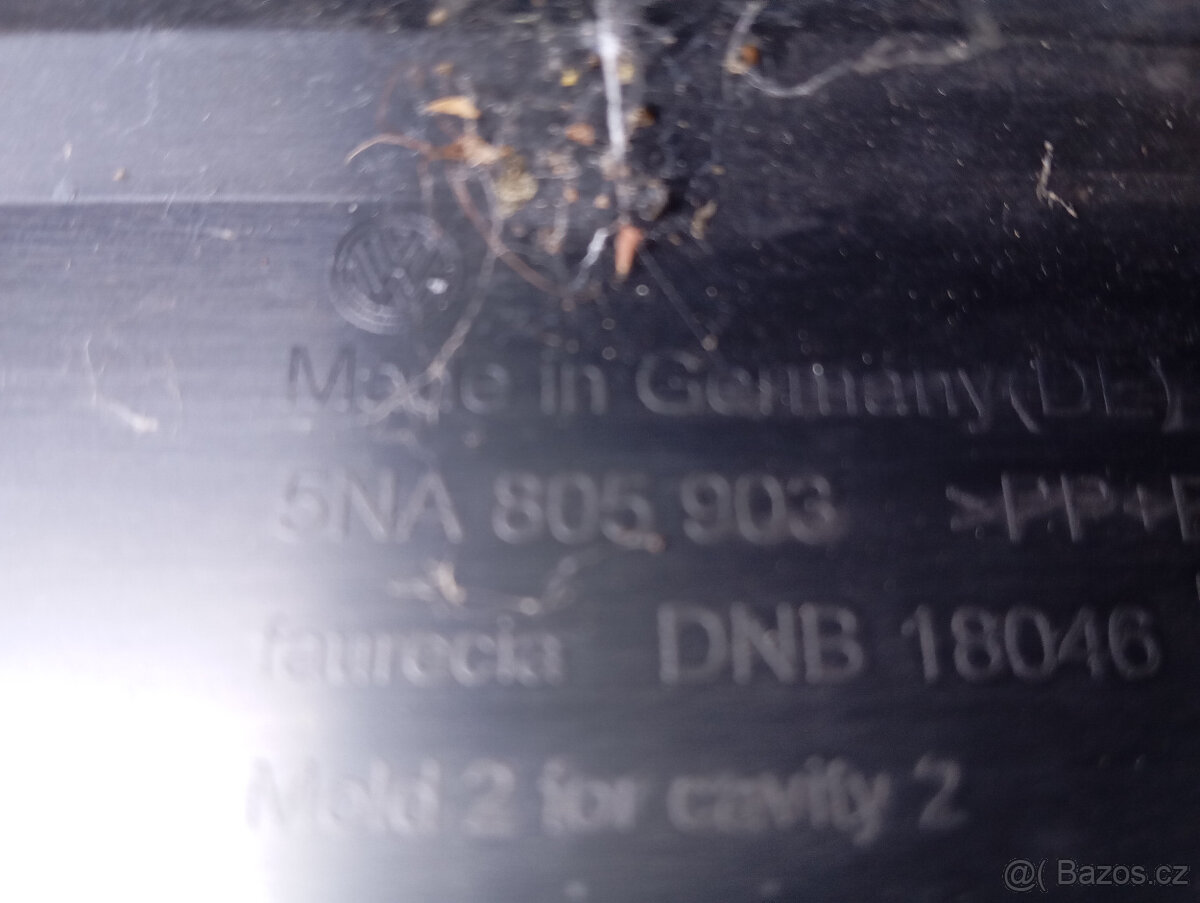 Přední spojler Tiguan II plus mřížka - 3