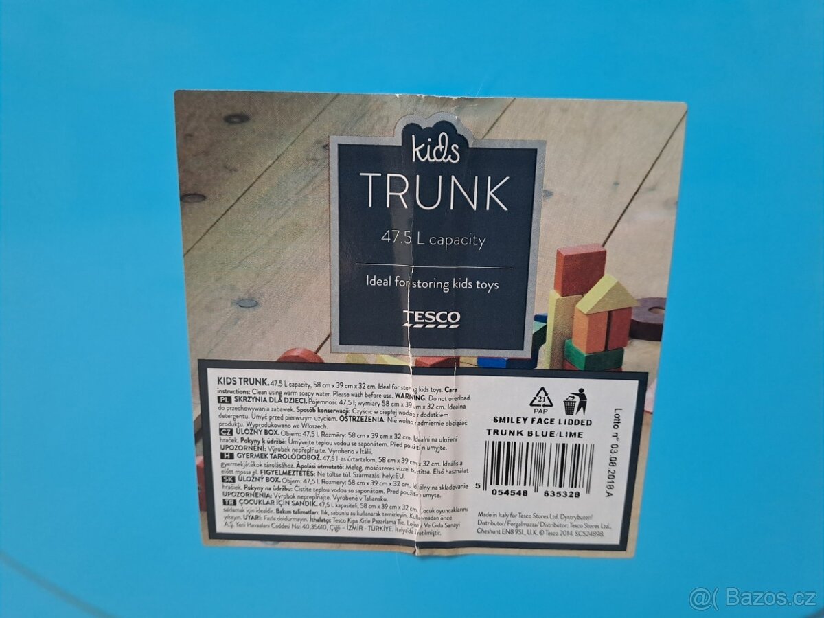 Dětský úložný box s víkem - 3