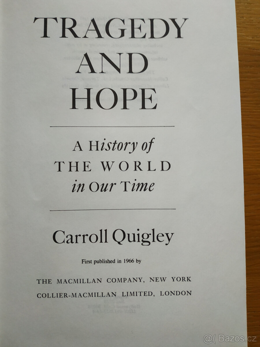 TRAGEDY AND HOPE - 3