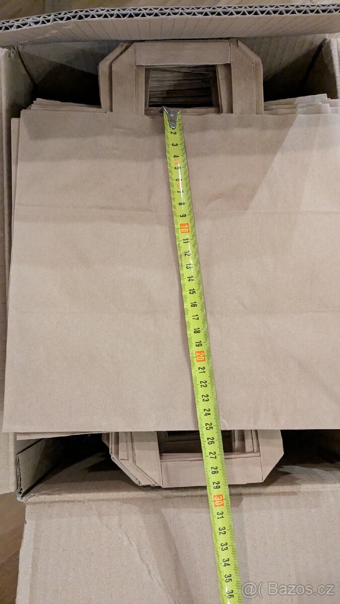 Papírová taška 26cm x 25cm x 17cm - 3